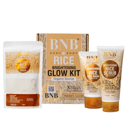 BNB Rice Extract Bright & Glow Kit (Original) - Vora