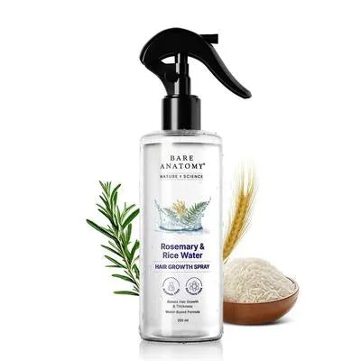 Rosemary & Rice Water Hair Spray 200ml for Thin Hair