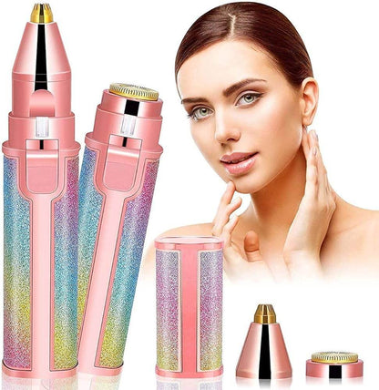 2 In 1 Flawless Eyebrow Hair Remover Stylish & Fashionable Rechargeable - Vora