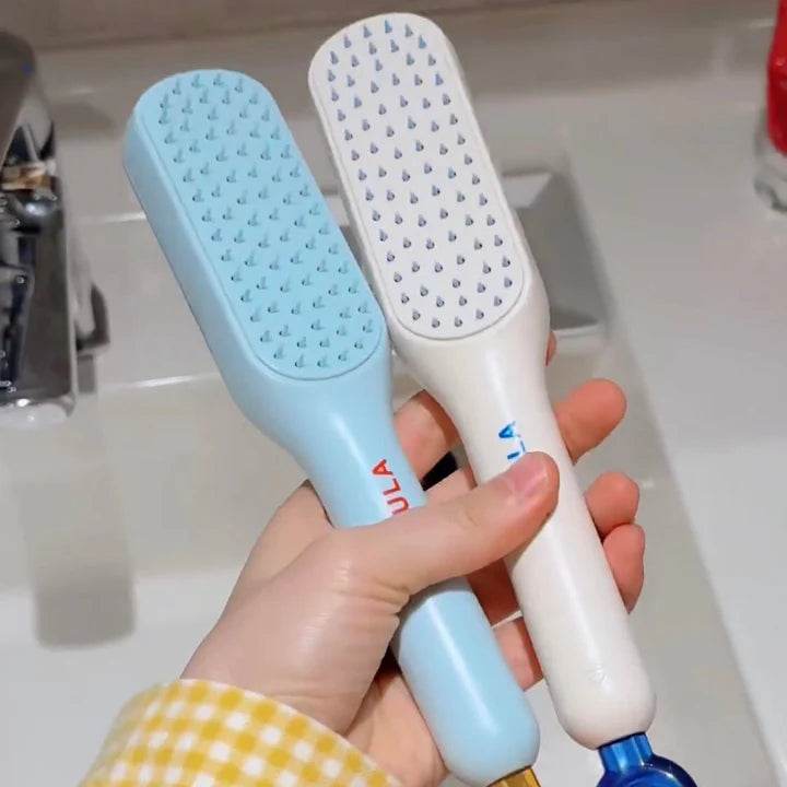 Self-Cleaning Anti-Static Massage Comb - Vora