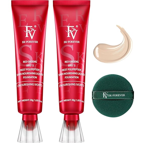 FV Liquid Foundation Makeup, Full Coverage Oil Control Flawless