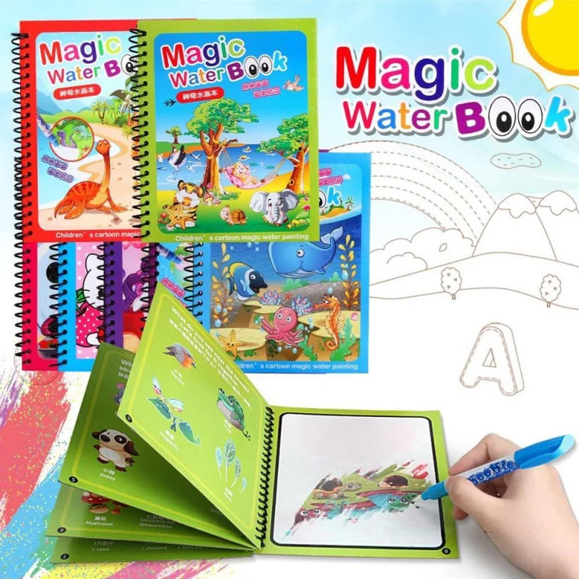 Pack Of 3 Magic Water Book