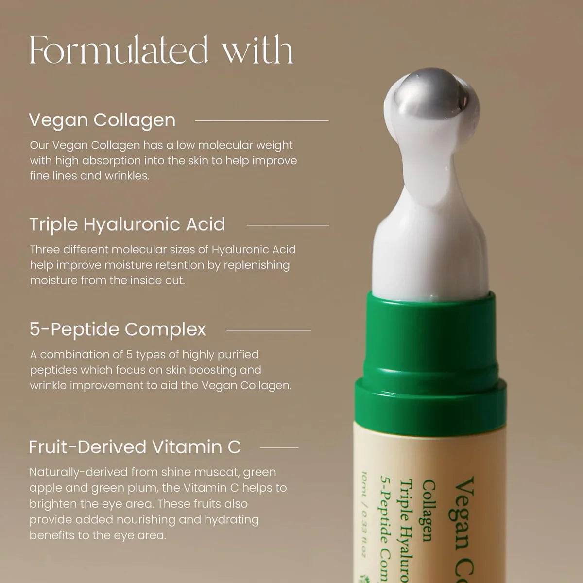 Axis-Y Vegan Collagen Eye Serum - 10ML - Vora