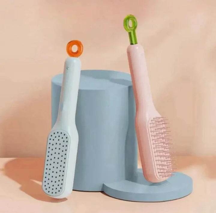 Self-Cleaning Anti-Static Massage Comb - Vora