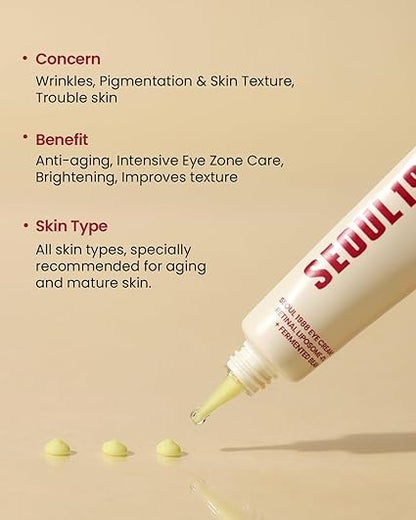K-Secret Seoul 1988 Eye Cream Retinal Liposome 4% + Fermented Bean 30ml - Made In Korea