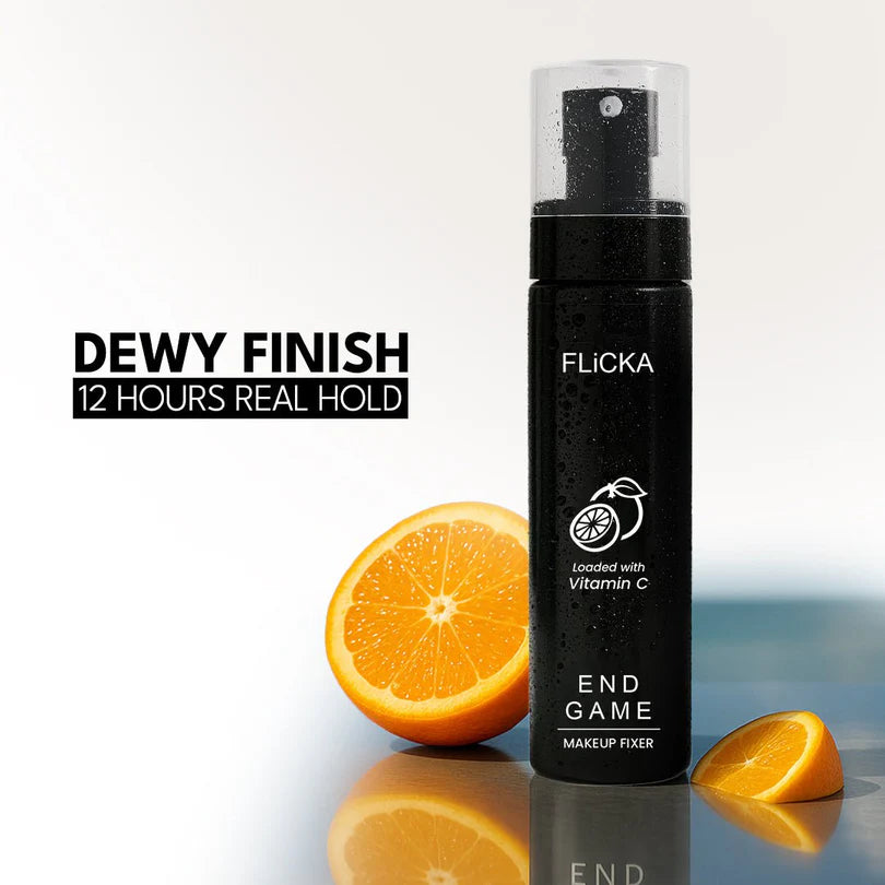 Flicka End Game Makeup Fixer - The Ultimate Vitamin C-Infused Setting Spray