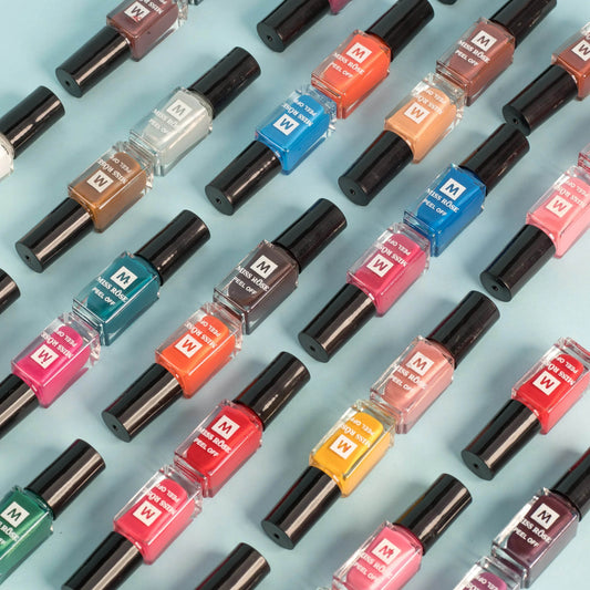 Miss Rose Color Me Peel Off Nail Paint – 36 Pcs Set - Vora