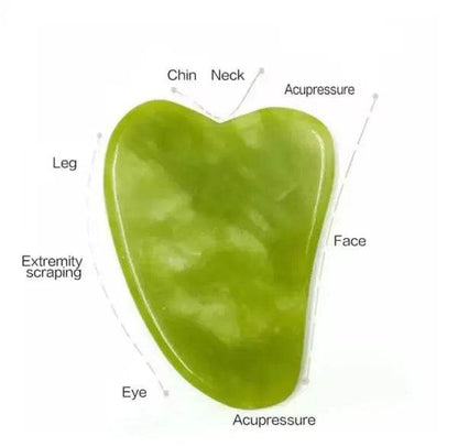 Flawless Jade Roller With Guasha (marble Stone) - Vora