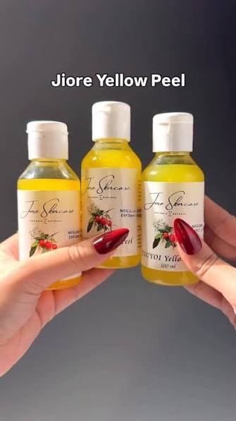 JIORE SKINCARE TSUYOI YELLOW PEELING FOR BODY OIL 100 ML