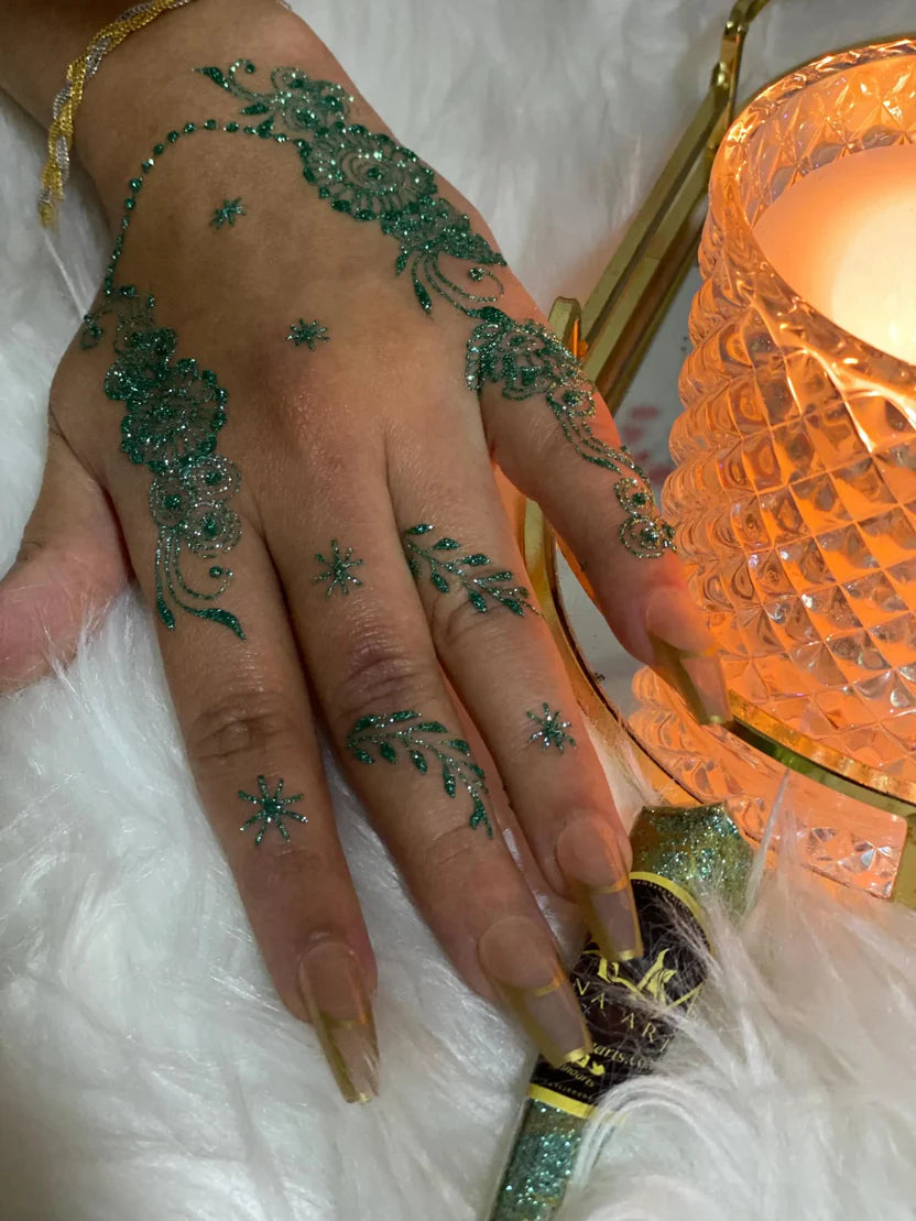Glitter Gel Cone Mehndi