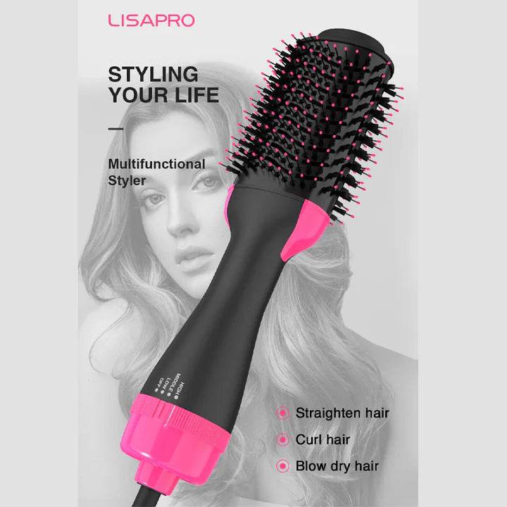 3 in 1 Hot Air Brush Hair Dryer & Styler - Vora